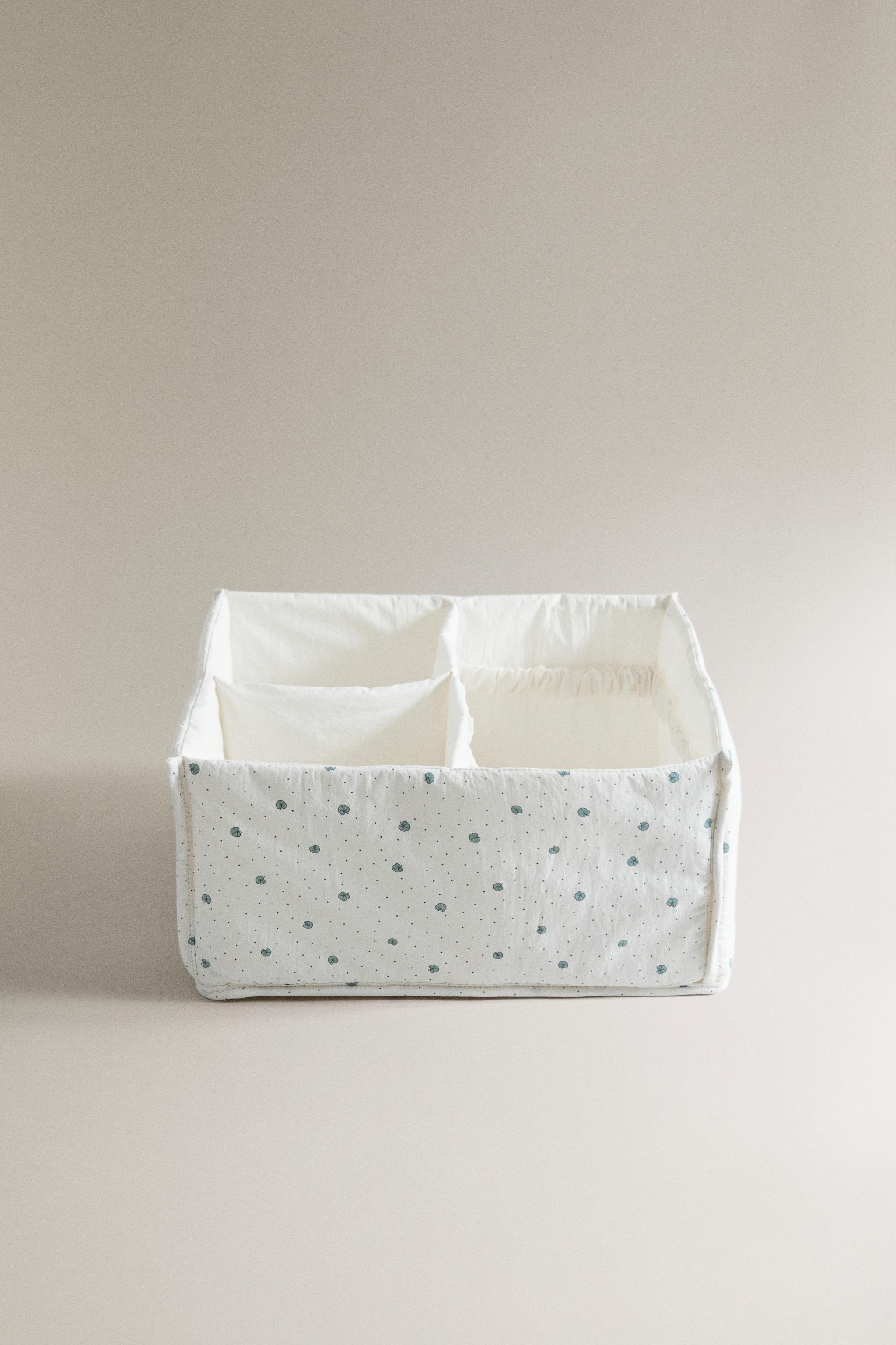 RANGEMENT BÉBÉ COTON FEUILLES